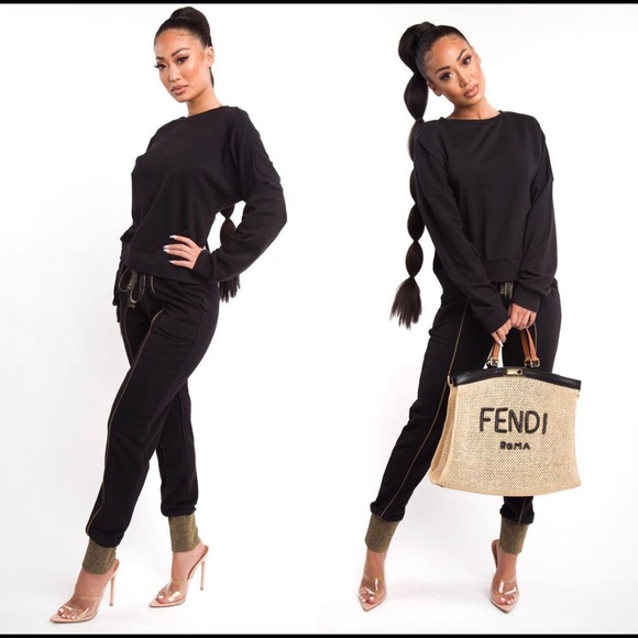Pants - Gold Edges Jogger Set